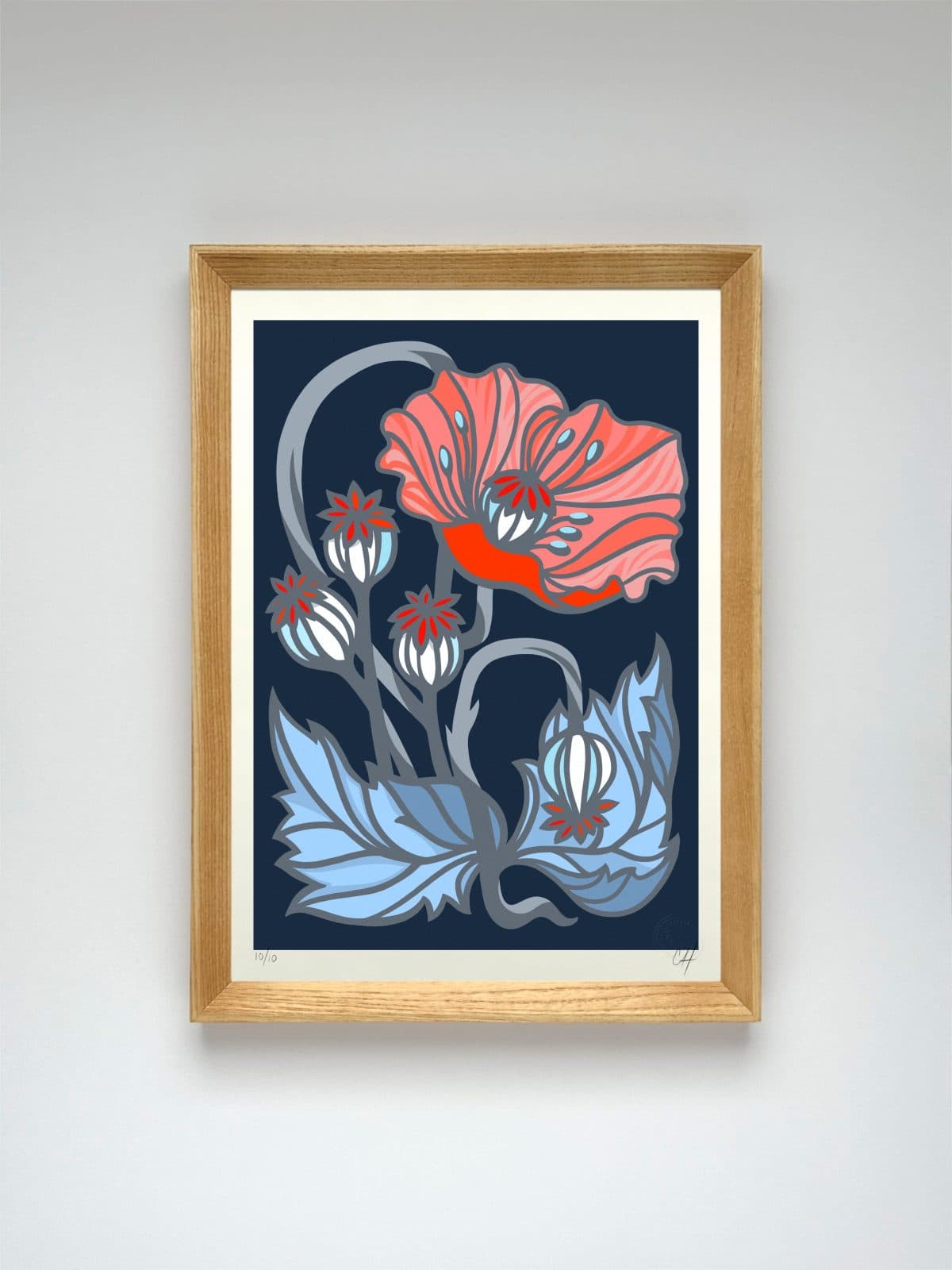 Poppies Frame